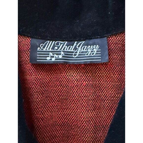 Vintage Blazer Red Plaid & Black Winter Holiday Fun by All That Jazz - Picture 5 of 5